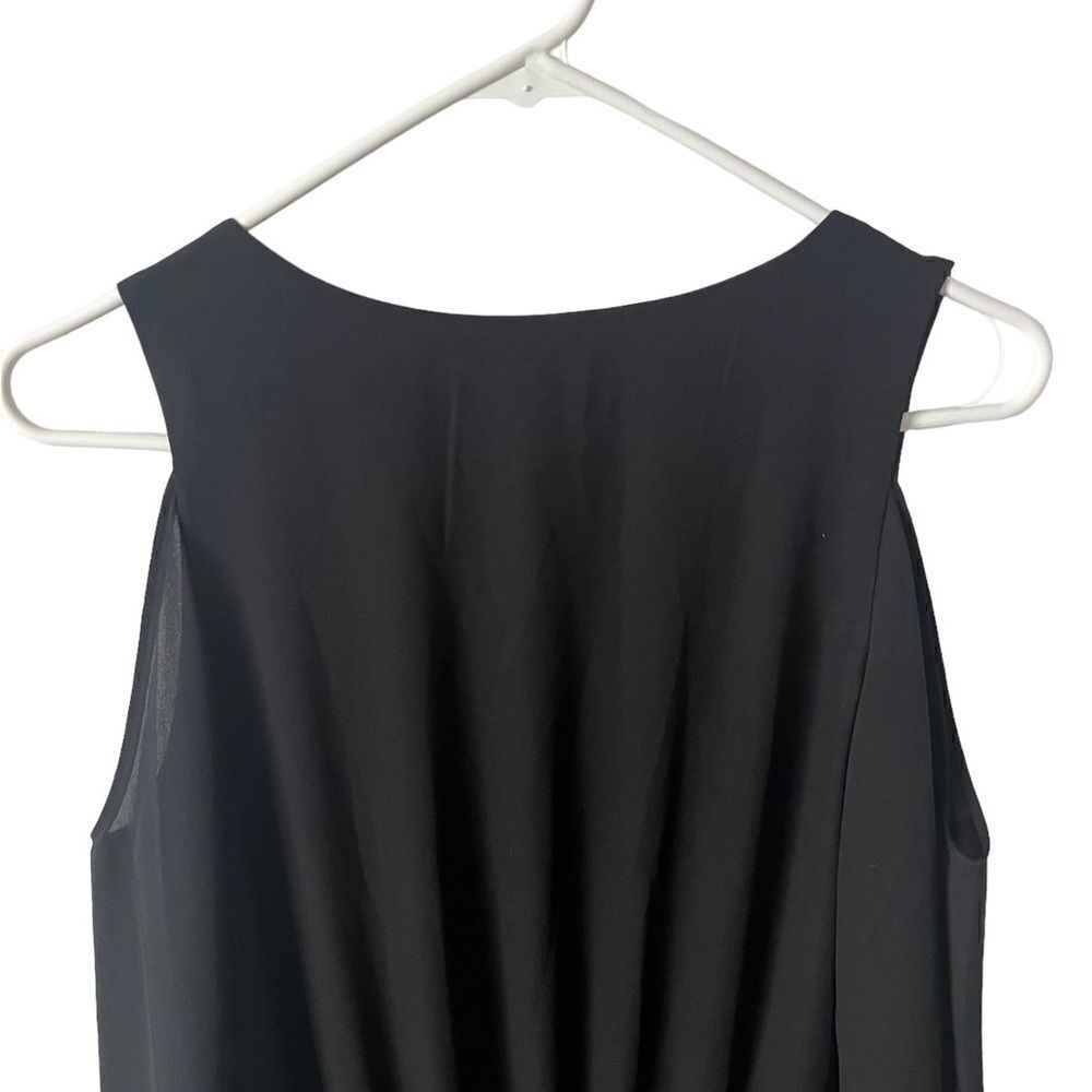Banana Republic Factory Black Cold Shoulder Dress - Picture 9 of 9
